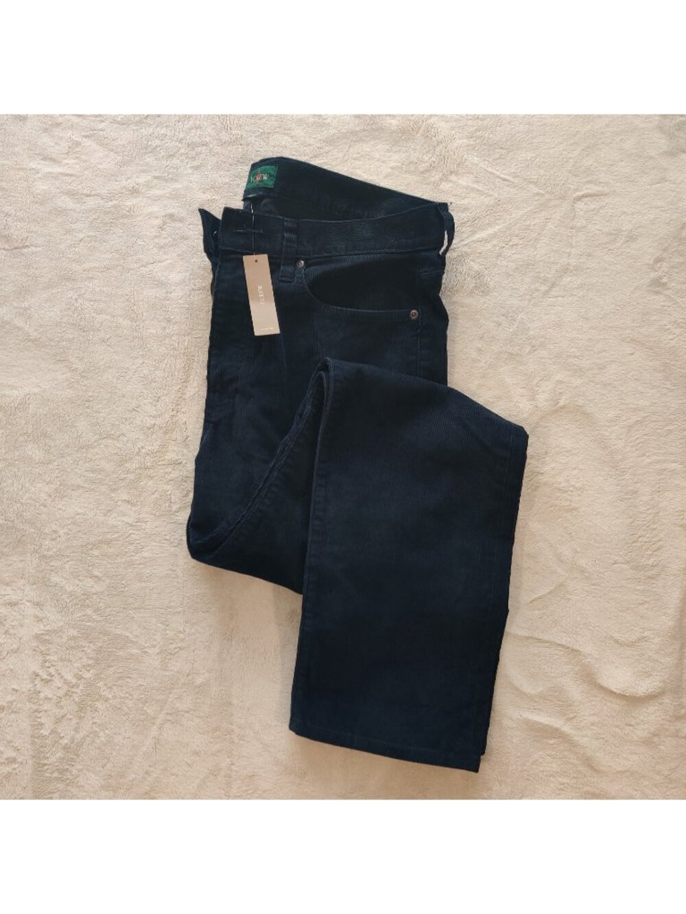 J crew NWT 34/30 Navy corduroy pants, 770 straight fit